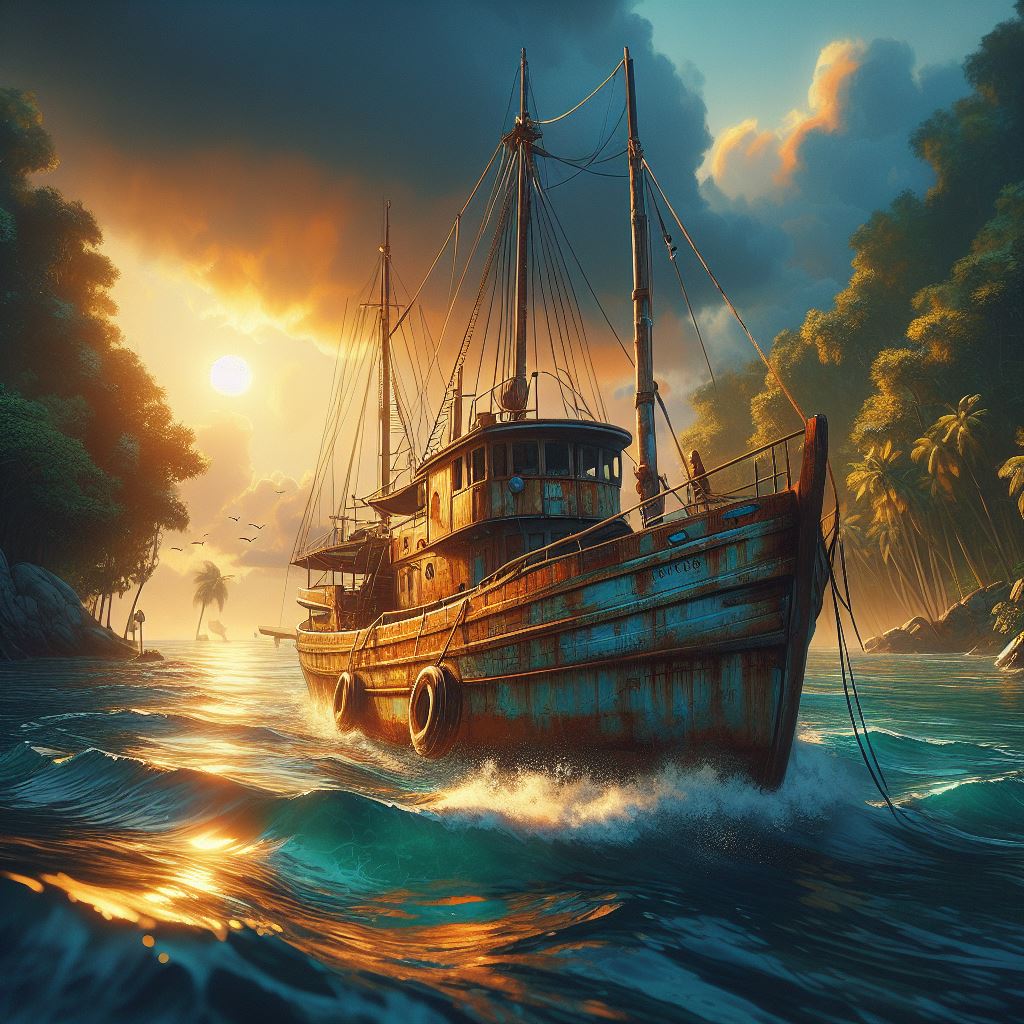 Encore un bateau dans Far Cry