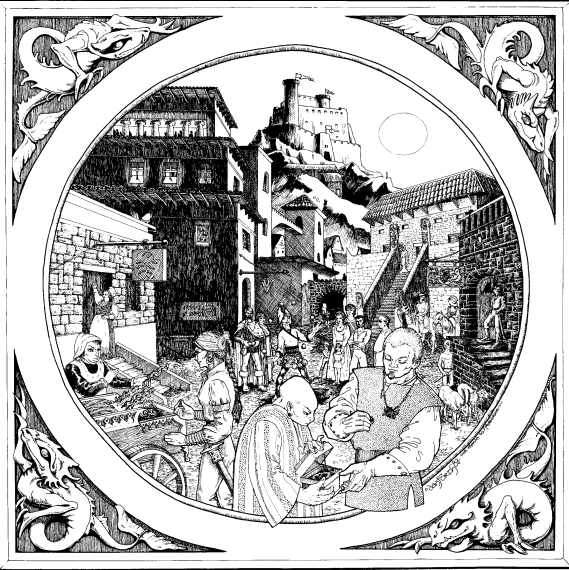 Illustration de Tunnels & Trolls de Ken Saint André