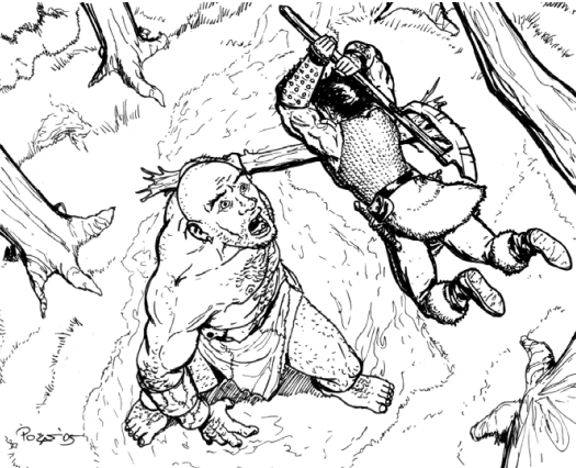 Illustration de Tunnels & Trolls