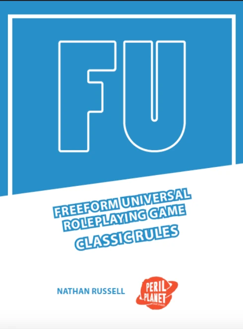 La seconde édtion BETA de FU (Freeform Universal) de Nathan Russell