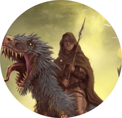 Illustration de Heroes & Hardships, système générique de JdR